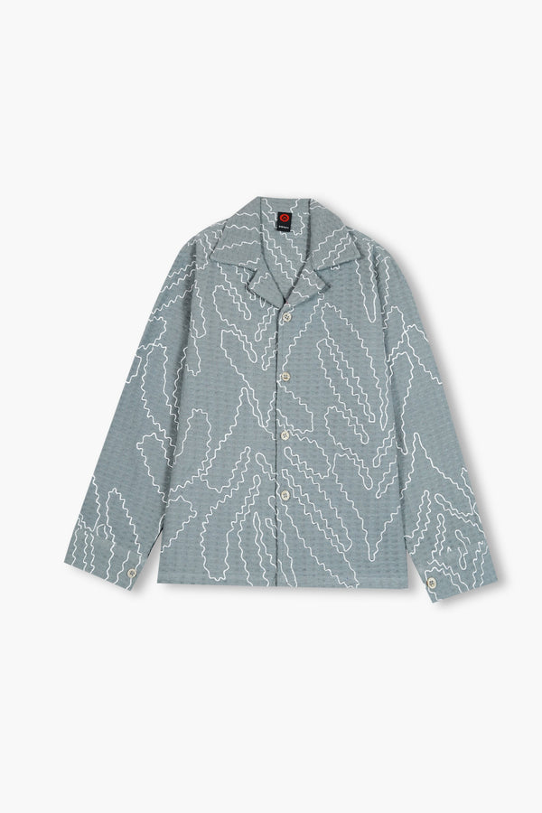 Jacquard Embroidered Shirt  | Onion Outfits