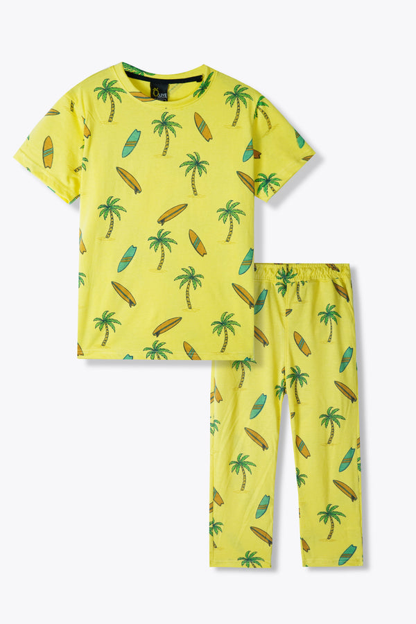 Girls soft cotton all over printed