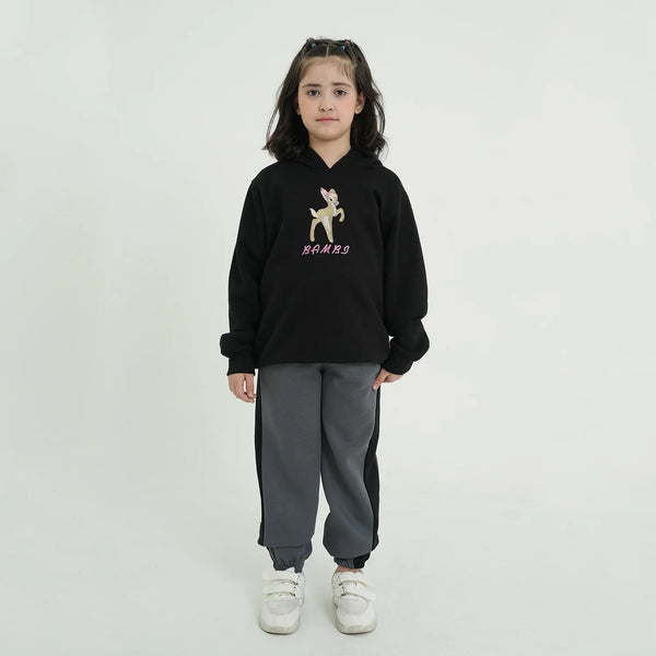Kids Soft Cotton Embroidered Fleece Tracksuit
