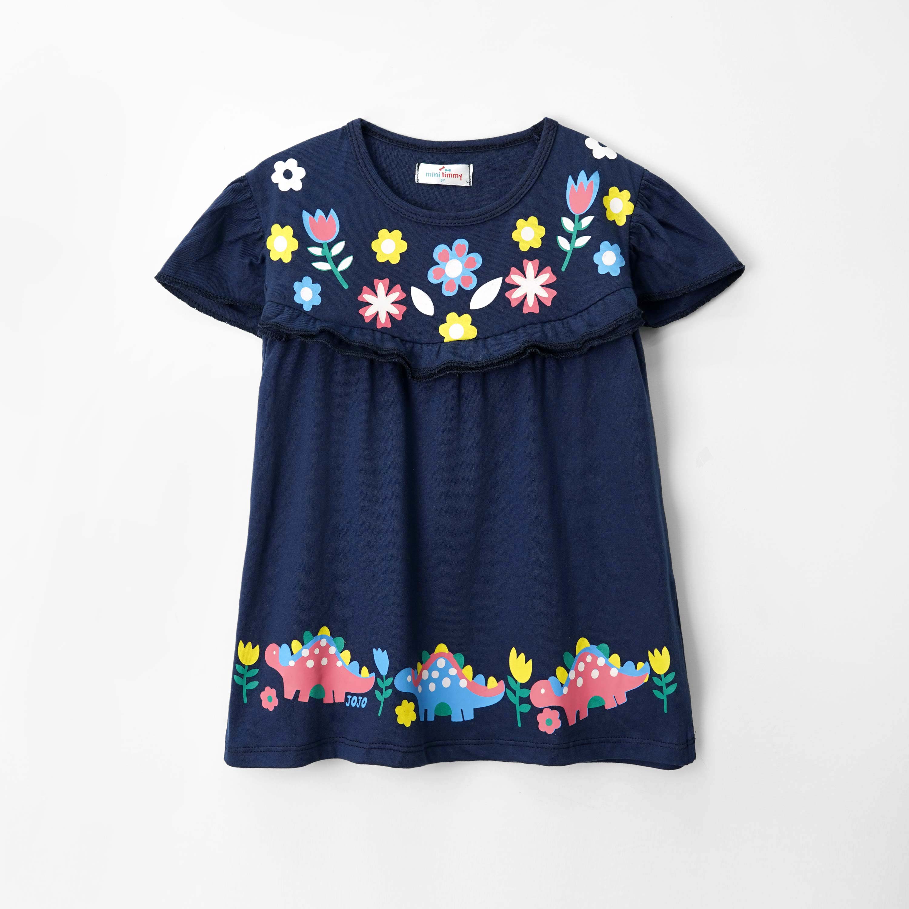 Girls Printed Soft Cotton Cut & Sew Frock