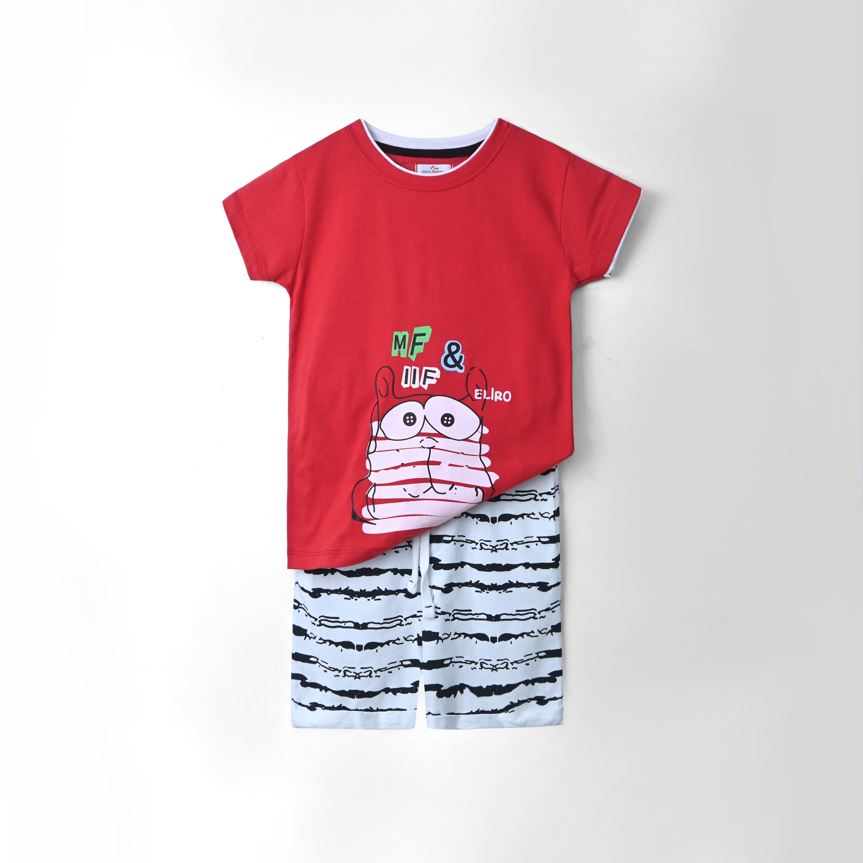 Kids Soft Cotton Printed Suit